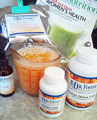 Organic Herbal Liver Flush Detox Dr. Fosters Essentials Cynthia 